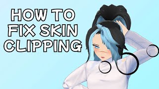 How to Fix Skin Clipping | VROIDSTUDIO