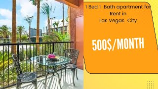 Affordable 1 Bedroom, 1 Bathroom Apartment in Las Vegas – Take a Look!\