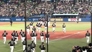 オリックスバファローズ 日本シリーズ優勝の瞬間　2022.10.30