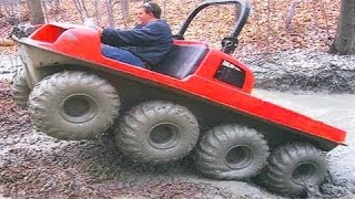 Extreme 8x8 and 6x6 All-Terrain Vehicles in Mud, Snow, Water: Mudd-Ox ATVs