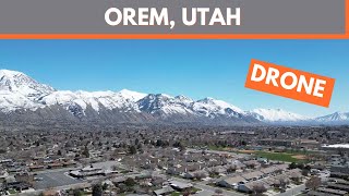 Experience Life in Orem, Utah: Stunning Drone Tour