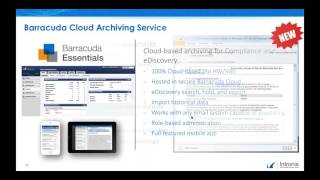 Barracuda Essentials for Security, Backup, Archiving and Compliance