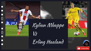 kylian Mbappe vs Erling Haaland - The Difference -HD