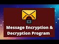 Python Tkinter Project on Message Encryption and Decryption Tool | Python Foundation
