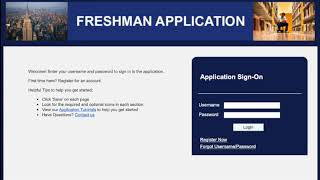 Completing the CUNY Application (part 1)