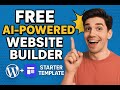 Create a Website with AI in 5 Minutes | WordPress Starter Template Plugin Tutorial (No Code!)