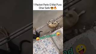 1_Parle G pura Ghar safe🐕‍🦺👈 funnyvideo 🤪 short reel👈