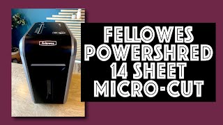 Fellowes Powershred 99Ms Micro Cut Paper Shredder Review