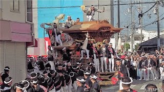 令和元年 高石だんじり祭 試験曳き Danjiri Matsuri2019/9/29