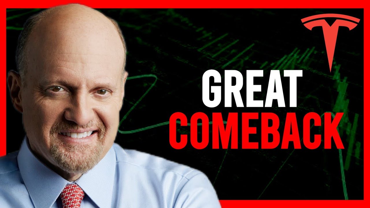 Jim Cramer Becomes MORE Bullish On Tesla Stock! - YouTube