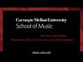 CARNEGIE MELLON PHILHARMONIC & CHORUS: Great Hall Concert [live stream]