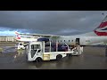 4k sunair dornier 328 jet landing at london city airport