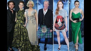 Game of Thrones Stars out for Season 7 PREMIERE in Los Angeles
