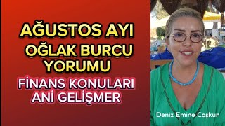 AĞUSTOS AYI OĞLAK BURCU YORUMLARI