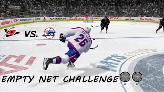 Empty Net Challenge!!! NHL Legacy Funny Moments #2 (Goalie pulled, Funny game mode, must see)