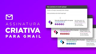 Criando uma assinatura de email criativa para o Gmail