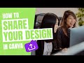 How to Share your Design in Canva | Tip Talk 23