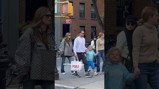 Bradley Cooper and Brooke Shields (how cool) her daughters and husband met for lunch in New York#nyc