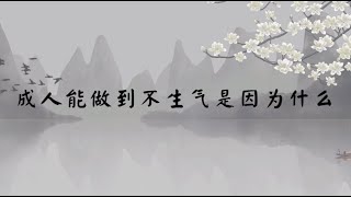 【子归家】聊天室 | No.1859 成人能做到不生气是因为什么 | 六度类 忍辱 | 03 佛教修证系列 | 杨宁