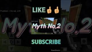 Busting 3 Myths Of Minecraft 1.19 #shorts #youtubeshorts #minecraftshorts