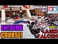 TAMIYA MINI 4WD OPEN CLASS 2022 - LASER FALCON DEBUT ON EXTREME COURSE! [Mini 4wd / ミニ四駆]