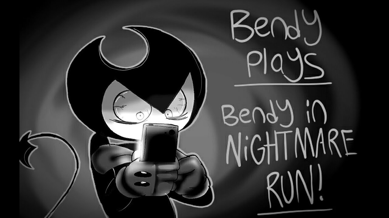 Bendy Plays Bendy In Nightmare Run Episode 1 NO TENTACLES PLEASE - YouTube