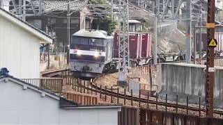 JR山陽本線　貨物列車　EF210ー110