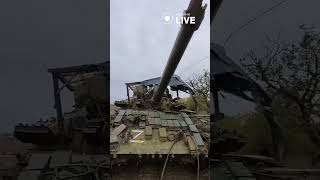 🔥🔥🔥 Російський Т-62 з розірваним дулом