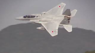 2022築城基地航空祭　第305飛行隊　F-15J　機動飛行　「こんなLast Pass見たこと無い！」