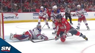 Capitals' Alex Ovechkin Pots Goal No. 872 Off A Friendly Bounce vs. Rangers