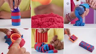 Kinetic Sand coffret Sandisfying : le sable à modeler impossible à lâcher !