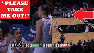 "PLEASE Take Me Out! PLEASE!" - Skylar Diggins-Smith BEGS Coach & Claps At Her After HORRIBLE Game!