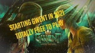 Starting Gwent Free To Play 2021: Part One, The Journey Begins