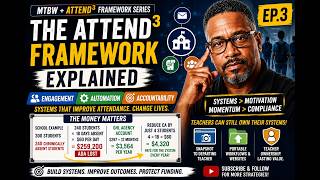 The Attend³ Framework Explained | How Schools Reduce Chronic Absenteeism | Ep.3