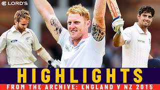 Stokes Hits Fastest 100 at Lord's in Incredible Comeback Win | England v New Zealand 2015 | Lord's