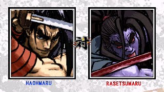 [Samurai Shodown] 🔥 Haohmaru vs Rasetsumaru (Hardest AI) Fight #samuraishodown