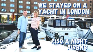 Staying on a Yacht in London | Our £150 a night slice of luxury