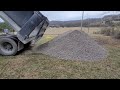 Gravel Hub 22 tons of crusher run Gravel delivered in Tennessee