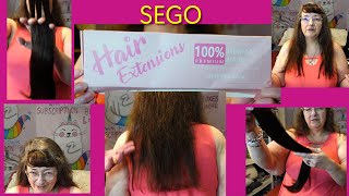 SEGO Hair Extensions ~ Unboxing,  Review \u0026 Show Off  :o)