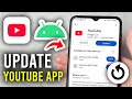How To Update YouTube App On Android - Step By Step