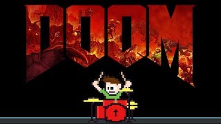 DOOM - Title Theme (Drum Cover) -- The8BitDrummer