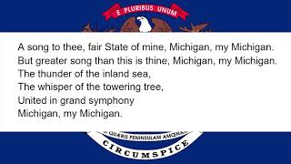 Michigan, My Michigan Lyrics