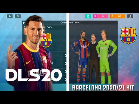 Dream League Soccer 2020  DLS 20 How To Download FC Barcelona 2020/21 Kit
