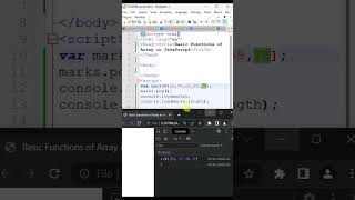 pop & shift methods of Array in JavaScript | Tech Tutorial | Praveen Kumar