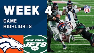 Broncos vs. Jets Week 4 Highlights | NFL 2020