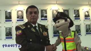 PAQUITO VISITA AL NUEVO COMANDANTE GENERAL DE LA POLICÍA