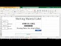 Print Label With VBA Micro Part 1