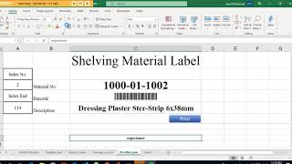 Print Label With VBA Micro Part 1
