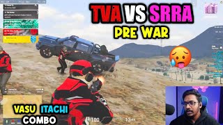 TVA VS SRRA 💥PRE WAR SITUATION 🥵VASU ANNAN -ITACHI COMBO 🔥LAST ഇജാതി FIGHT 😌| TVA