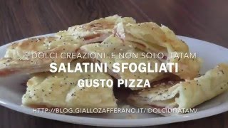 Salatini sfogliati gusto pizza